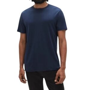 Robert Barakett Mens Barakett Essential T-shirt Blue Night Size S